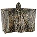 CAMTOA 3in1 Waterproof Rain Poncho,Multifunctional Military Camo Raincoat - Waterproof Tent Camping Rain Cover for Climbing Camping Hiking Desert Camouflage