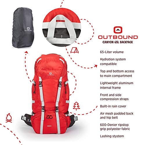 outbound hiking backpack