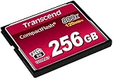 Transcend 256GB CompactFlash 800 Memory Card 120/60 MB/s UDMA 7 Full HD Video view 2