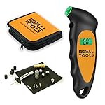 All Tools - Tire Diagnostic Tool Kit - Includes Digital Tire Pressure Gauge 150 PSI 4 Settings, Tire Tread Depth Gauge, Deflator and Some Additional Car Tools and Details