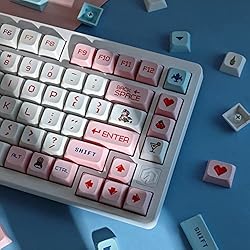 125 Keys Pixel Gaming Custom Keycaps, PBT XDA
