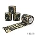 Marsway 4 Rolls Outdoor Multi-functional Camouflage Tape 14.7' Length x 1.9