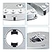 OMorc Patio Umbrella Light with 3 Level Brightness Wireless 28 LED Lights, 100 Lumen - Silver