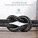 CHOETECH USB C to Lightning Cable [4ft Apple MFi Certified] Nylon Braided Cable Compatible with iPhone 11/11 Pro/11 Pro Max/X/XS/XR/XS Max/8 Plus/iPad/AirPods Pro, Supports Power Delivery