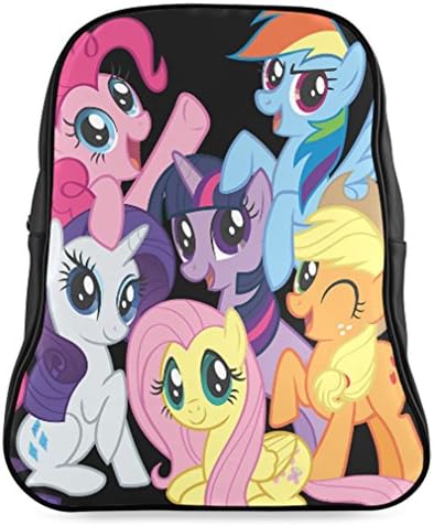 Lovely School Bag Backpack Bookbag with My Little Pony Print