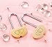 Juvale 2-Pack Solid Brass Double Heart Padlock, 3 Inches