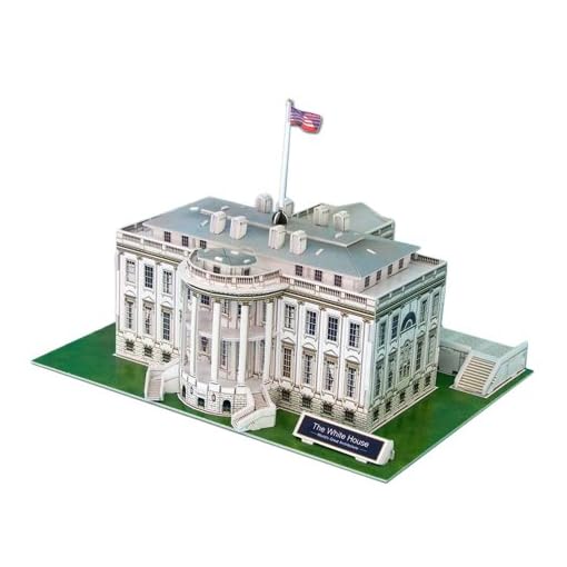 Liberty Imports The White House 3D Puzzle, 64 Pieces