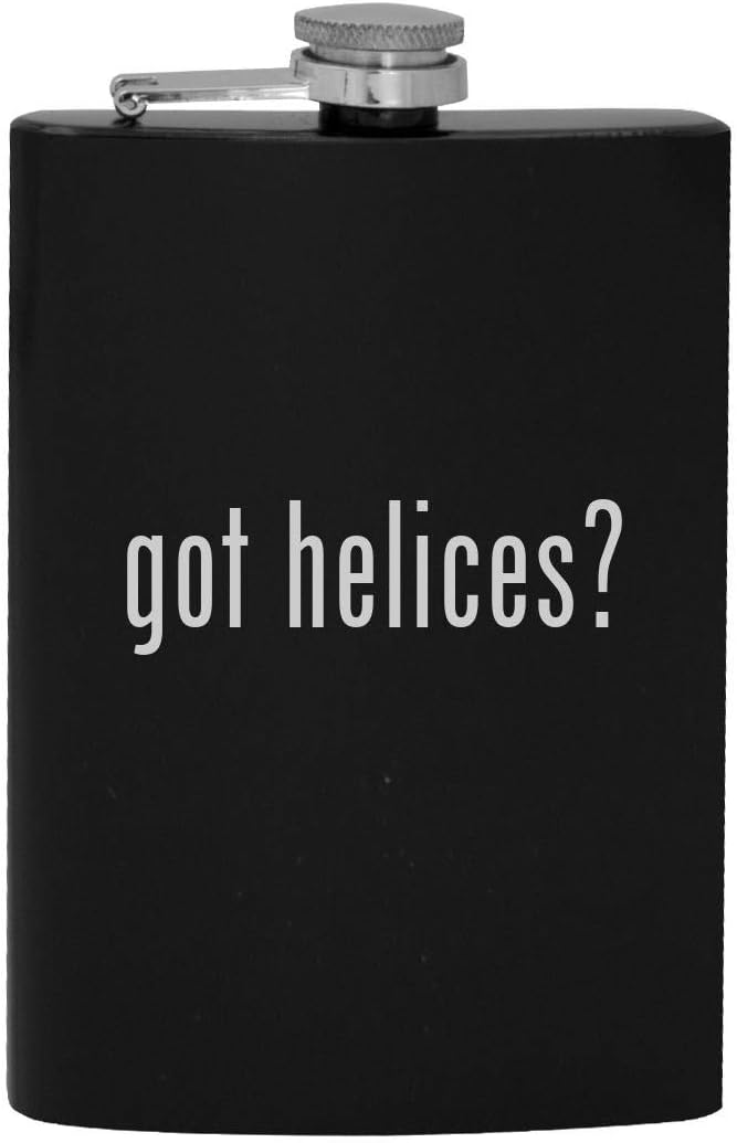 got helices? - 8oz Hip Drinking Alcohol Flask