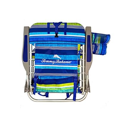 Tommy Bahama 2020 Multi Striped Backpack Beach Chairs with Large Storage Pouch 51oyIQoT7TL