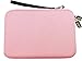 AZ-Cover 7-Inch Tablet Semi-Rigid EVA Bubble Foam Case (Baby Pink) with Wrist Strap for Ogima Kid Pad 7 Inch Android Tablet Touch Kids Tablet + One Capacitive Stylus Pen