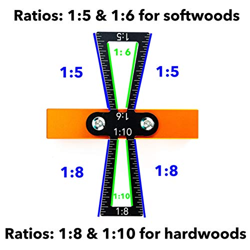 image for Fstop Labs KOTTO Dovetail Marking Jig Marking Gauge Template Woodworki