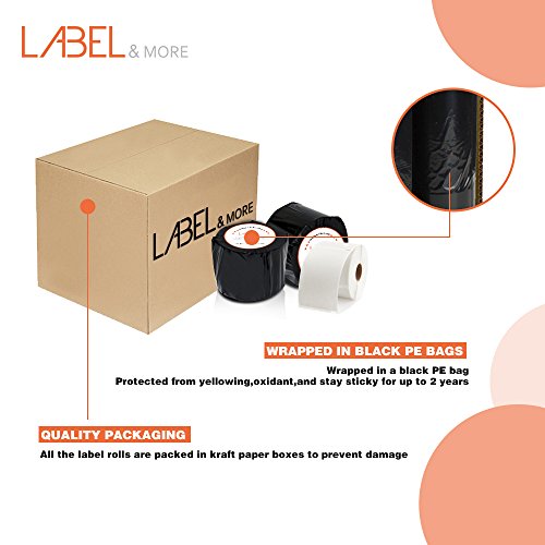 LABEL&MORE Dymo 30256 Label Compatible 2-5/16" X 4" Large Postage Shipping Labels Work with Dymo 400 450 LabelWriter Printers [4 Rolls, 1200 Labels] - Thumbnail 5