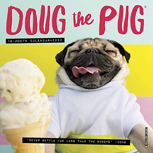 Doug the Pug 2020 Mini Wall Calendar (Dog Breed Calendar) by 