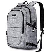 AMBOR Laptop Rucksack Anti Diebstahl, 17,3 Zoll Business Reise Rucksack Tasche mit Schloss & USB Port, Wasserdichter…