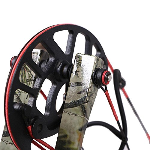 Smarty 40-50lbs Triangle Compound Bow Magnesium Alloy Camo Archery Hunting Bows Kit - Thumbnail 5
