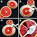 Grapefruit Spoons, JUSTDOLIFE Grapefruit Dessert Spoons Stainless Steel Half Serrated Citrus Fruit Vintage Dessert Spoons Gift for Kitchen (4 Pack)