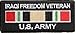 Iraqi Freedom Vet ARMY Military US POW MIA Motorcycle Biker Vest Patch PAT-2445