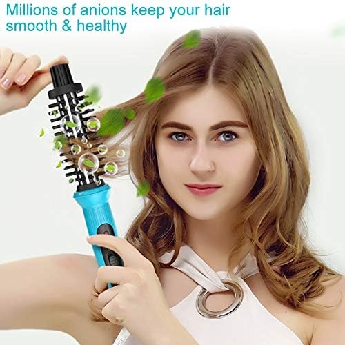 Ovonni Mini Travel Curling Iron Brush, 3/4 Inch Dual ...
