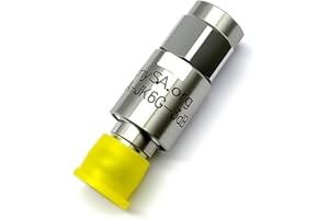 AURSINC SMA Male to SMA Female Attenuator, 3db SMA JK-6G 2W 50 Ohm DC-6GHz in-Line Attenuators Provides Highly Linear Attenuation