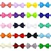 Ribbon Baby Headbands with Hair Bow for Newborn,Infant,Toddler and Baby Girls,Elastic and Soft Head Wrap(20Pcs)
