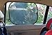 Car Sun Shade by NimNik Baby, 2-Pack, Black