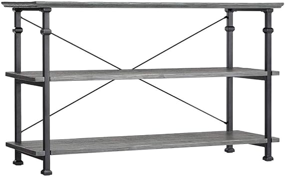 Amazon Com Inspire Q Classic Myra Vintage Industrial Tv Stand By Grey Furniture Decor