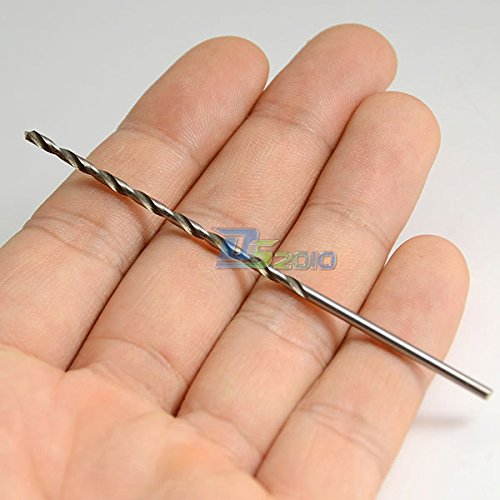 Generic High QutyNew 2mm 1 Pc Extra Long 87mm HSS Twist Drill Straigth Shank Auger Drilling Bit 1 Pc