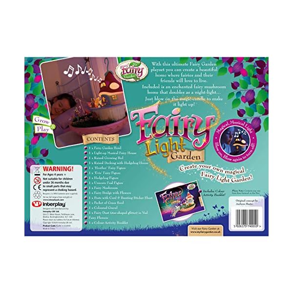 My-Fairy-Garden-FG401-Fairy-Light-Garden-Multi My Fairy Garden FG401 Fairy Light Garden, Multi