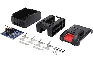 Gorilley 21V Li-Ion Battery Case Kit 10 * 18650 Battery Pack Accessories with Circuit Board for Power Tools Accessories
