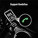 Perbeat BT67 Car FM Receiver Transmitter Bluetooth Handsfree Car Kit for iPhone/Android with USB Charging port and remote control, USB/SD card (Black)