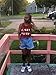 SweatyRocks Women's Summer Sleeveless Letter Print Casual Crop Tank Top Shirts Burgundy M