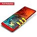 Galaxy Note 8 Case, BassTop Full Protection Hard Slim Premium Cover Heavy Duty Shockproof Protective Case for Samsung Galaxy Note 8 (2017 Release) (Red)