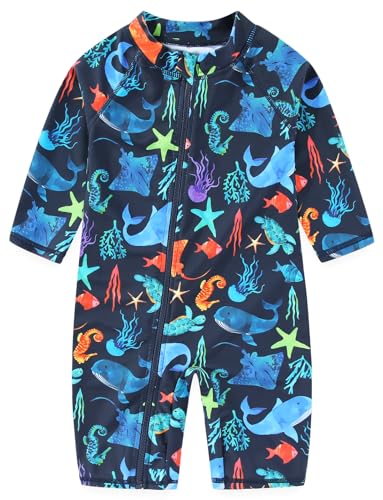 Baby Toddler Boys Rash Guard Swimsuit