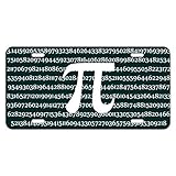 Teisyouhu Metal Auto Tag Sign Pi Math Geek Nerd