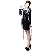 USonline911 City Block Bearcat Transparent with Colorful Edge Fashion Raincoat