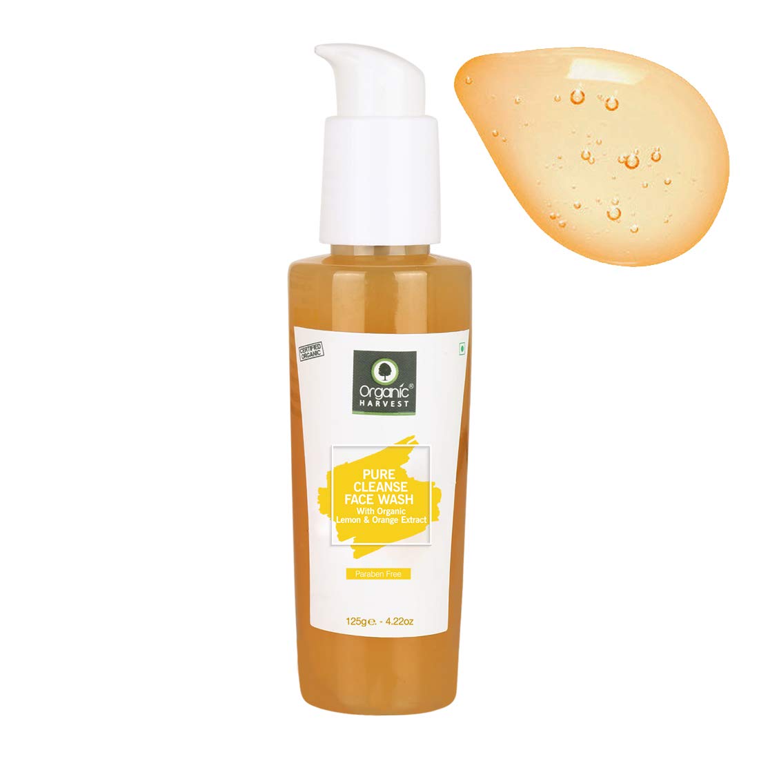 pure organic face wash