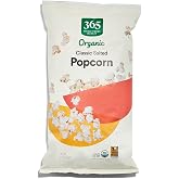 365 by Whole Foods Market, Organic Classic Salted Popcorn, 6 Ounce