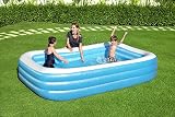 Bestway Family Pool Deluxe rectangular blue 305x183x56 cm view 9
