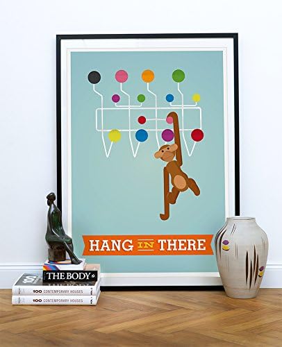Hang in there, Kaj Bojesen monkey print