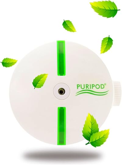 BEST DIRECT PURIPOD Mini Air Purifier HEPA Filter Home Cleaner Dust Pollen