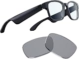 Razer Anzu Smart Glasses Large Rectangular with Blue Light Lenses Black view 2
