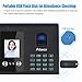 Aibecy Intelligent Attendance Machine Face Fingerprint Password Recognition Mix Biometric Fingerprint Time Clock for Employees Timeclocks for Business