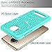 LeYi Phone Case for Samsung Galaxy A12, Samsung Galaxy A12 Cases Built-in Screen Protector, 360 Full-Body Protective Dual Layer Shockproof Slim Crystal Clear Phone Case Cover for Samsung A12 (Green)