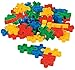 Fun Express Puzzle-Shaped Block Set (50 Pcs) 2 1/4
