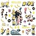 Minions Despicable Me 2 Peel and Stick Wall Decals by RoomMates, RMK2080SCS