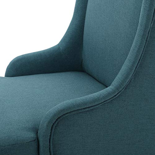 Christopher Knight Home Callie Fabric Dining Chair, Teal Dimensions 23