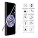 Galaxy S9 Plus/S8 Plus Screen Protector, NISHEN [Case Friendly] Curved Edge 3D [Anti-Fingerprint] 9H Premium Tempered Glass with [Bubble Free] Easy Install Tool, Screen Protector for 6.2” Samsung