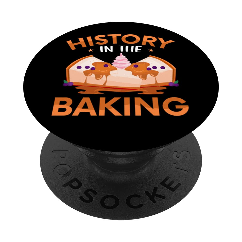 Baker Pastry Cutter History in the Baking Cheesecake PopSockets Swappable PopGrip
