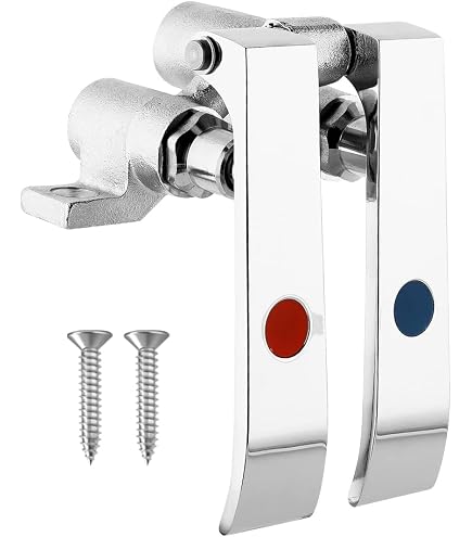 AA Faucet Foot Pedal Operation Valve – Brass, No Lead, With Red & Blue Index (AA-202G)