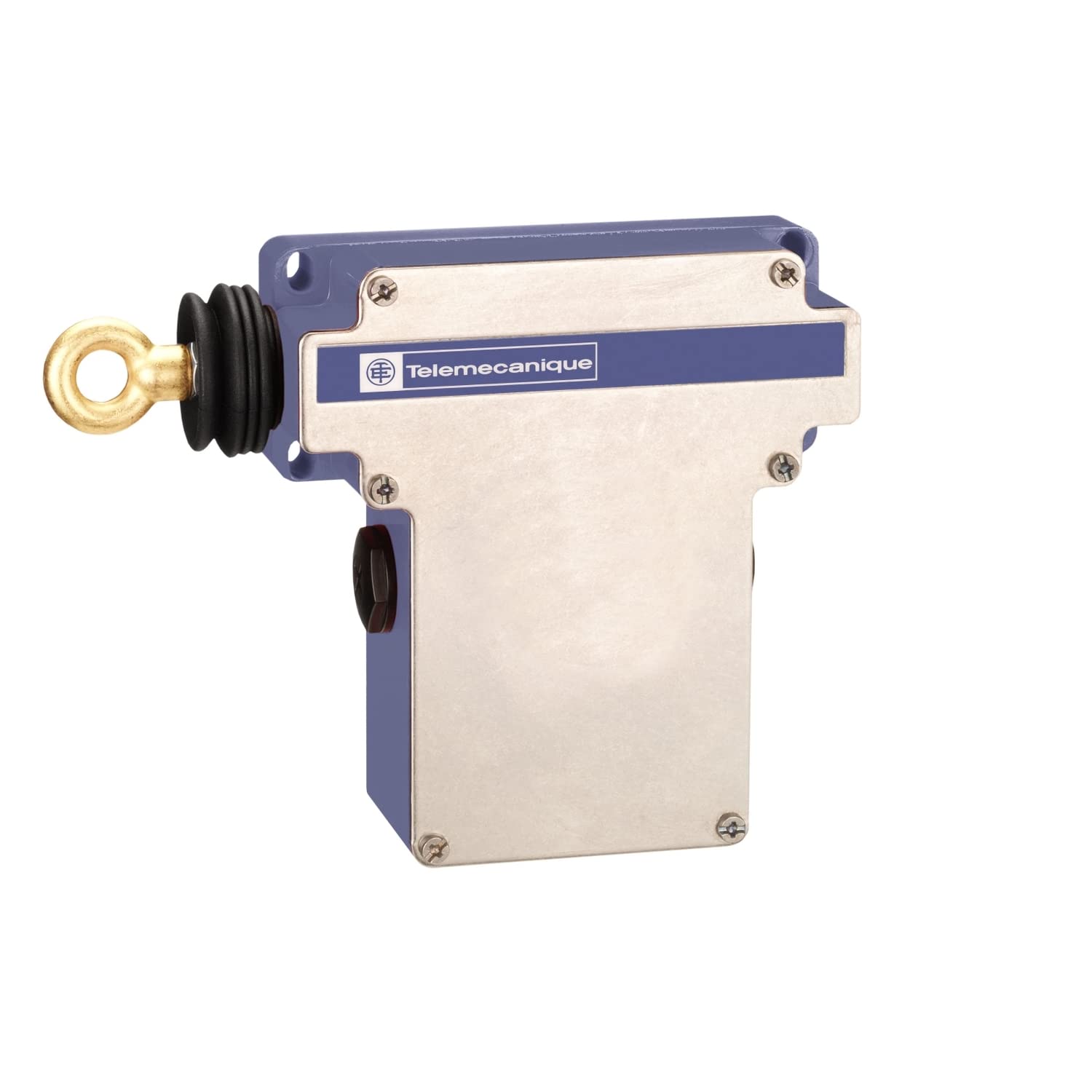 Telemecanique Sensors - XY2C Emergency Stop Rope Pull Switch, Simple Stop Pull Switch, E XY2CE, LH Side, 1NC+1 NO, XY2CE4A010
